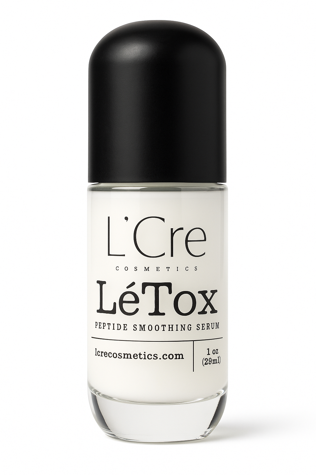 LéTox Peptide Smoothing Serum bottle